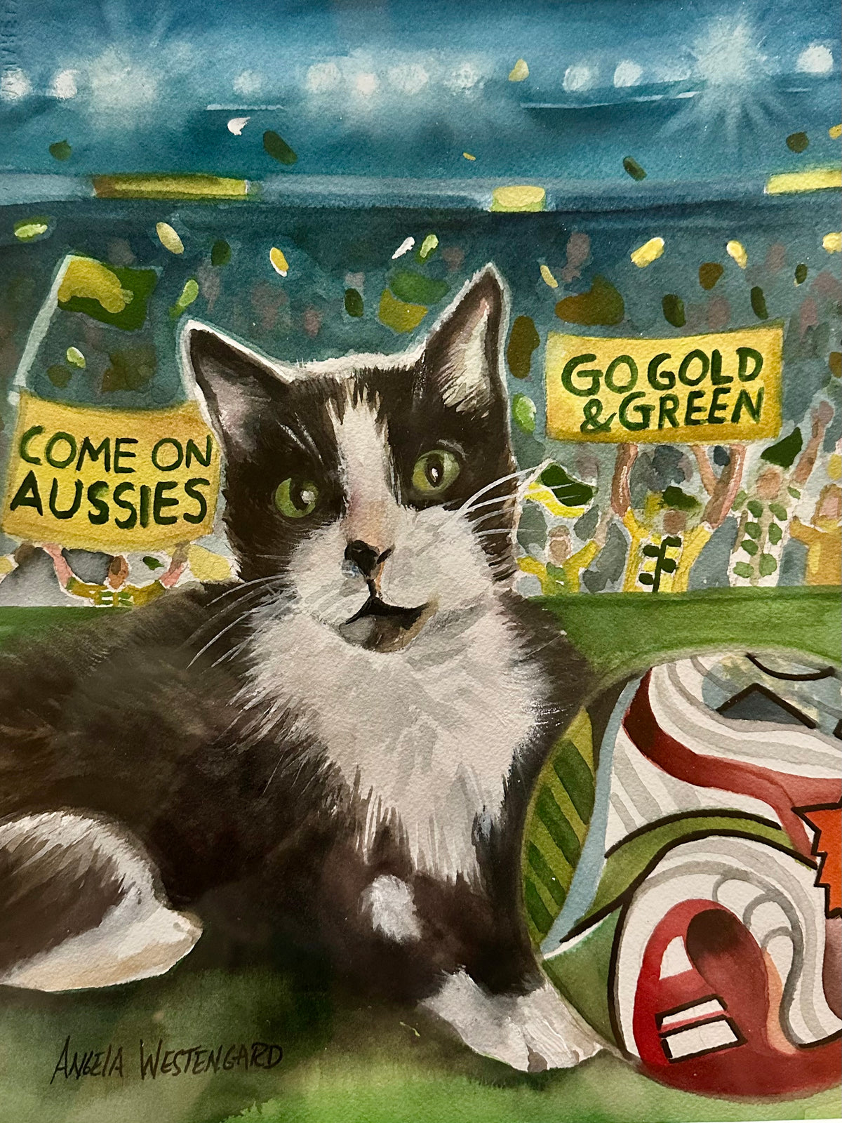 Kitty in the World Cup