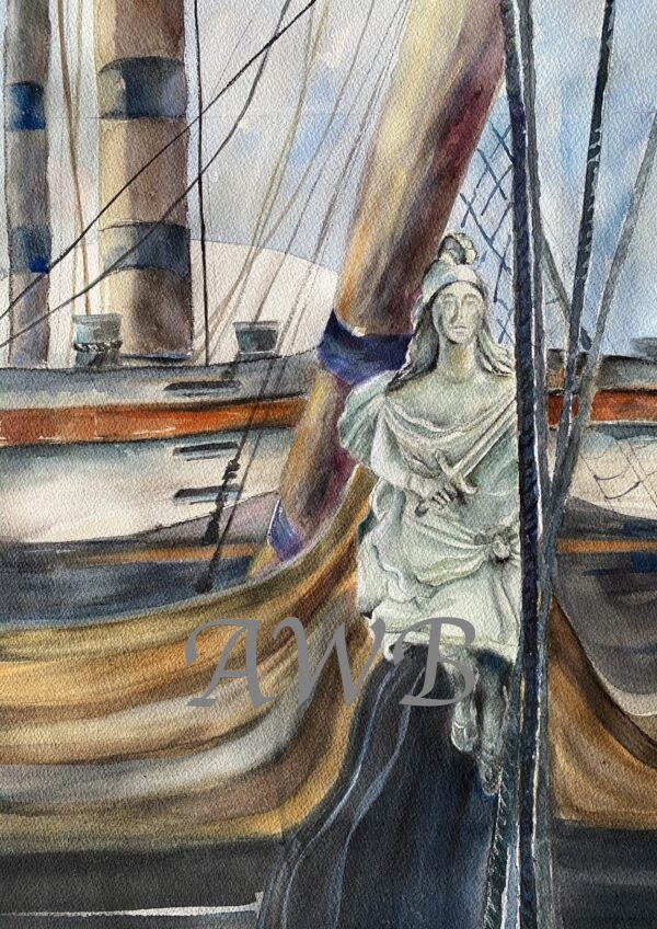 A HAUNTING FIGUREHEAD