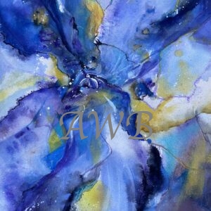 BLOSSOMING IRIS